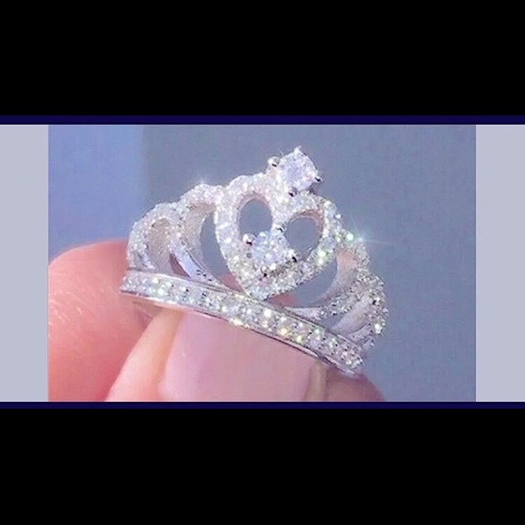 💍 New Simulated 💎 White Sapphire Princess 👰🏼💍 - Picture 2 of 4